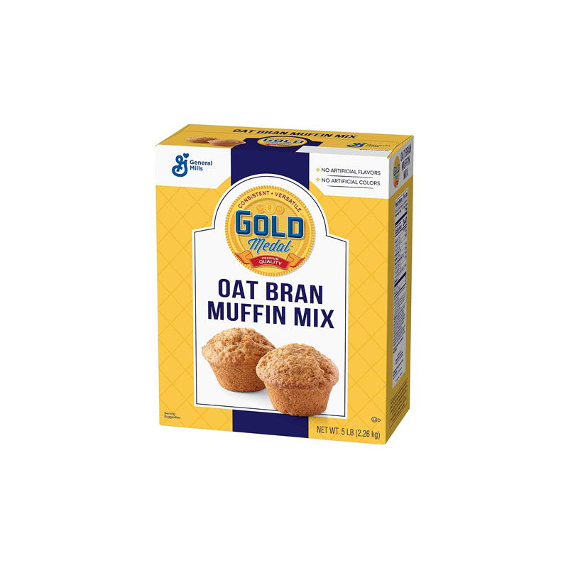 Oat Bran Muff Mix 50# – Nightingale Foods